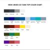 tank top color chart - Chainsaw Man UK Shop
