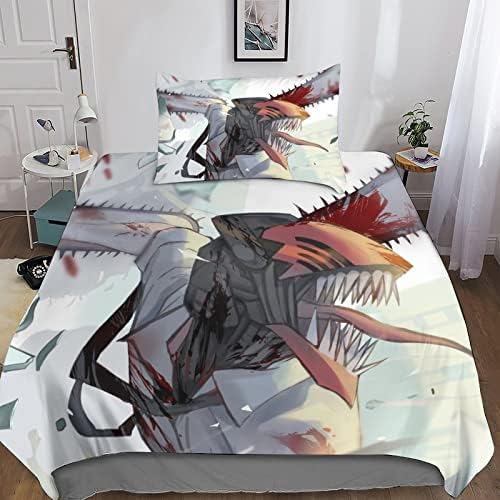 Zhongz Chainsaw Man Bedding Set