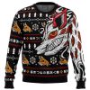 Akis Fox Devil CM Ugly Christmas Sweater FRONT mockup - Chainsaw Man UK Shop
