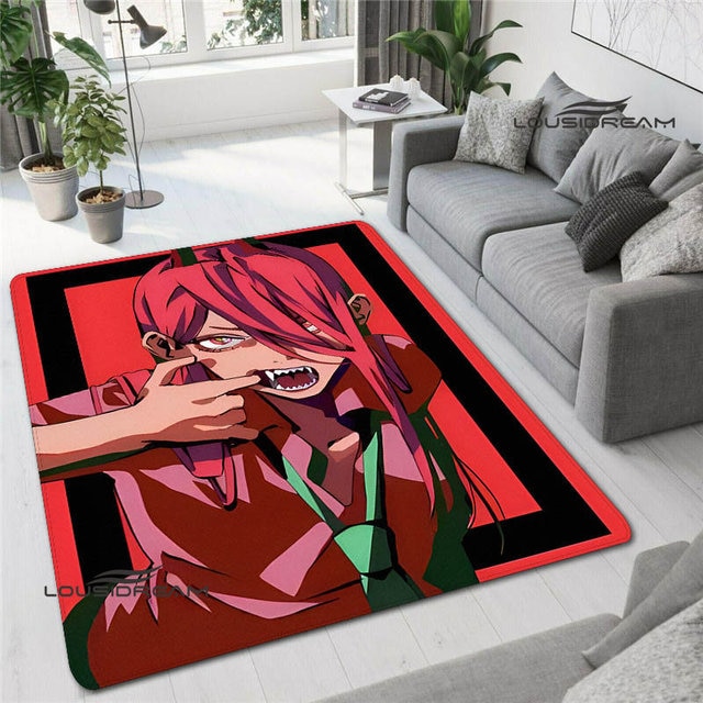 Reze Anime Chainsaw Man Rug