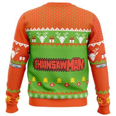 Chibi Sweater back - Chainsaw Man UK Shop