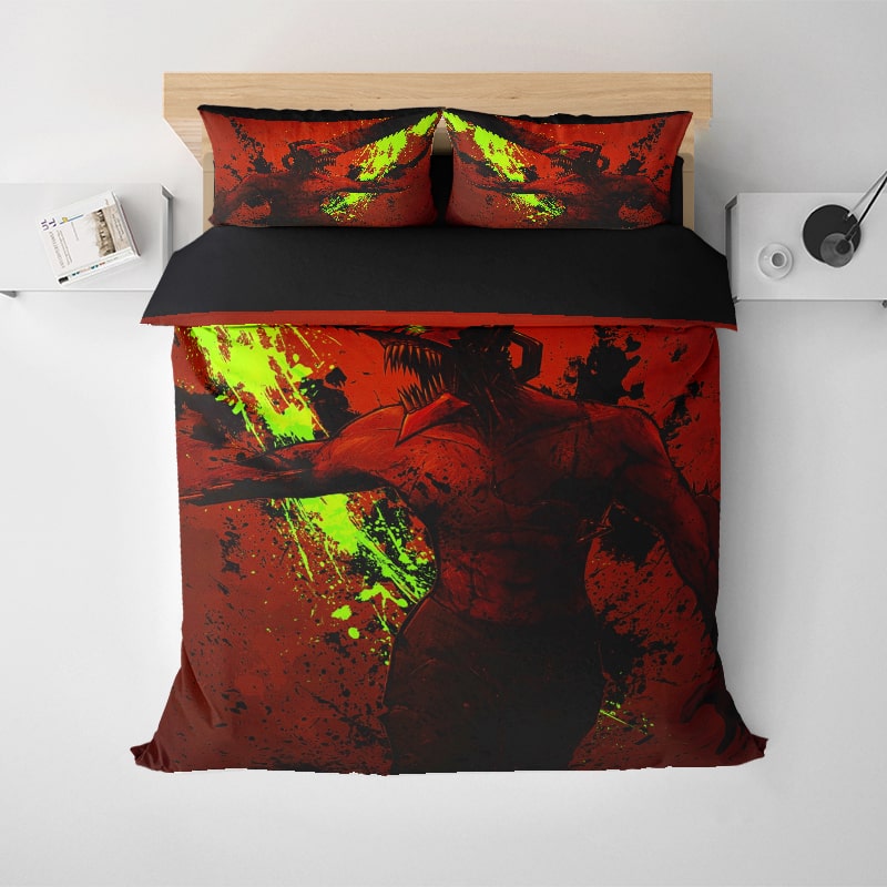 Devil Chainsaw Man Bedding Set