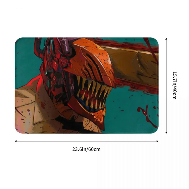 Chainsaw Man Denji Power Non-slip Bath Mat - Image 3