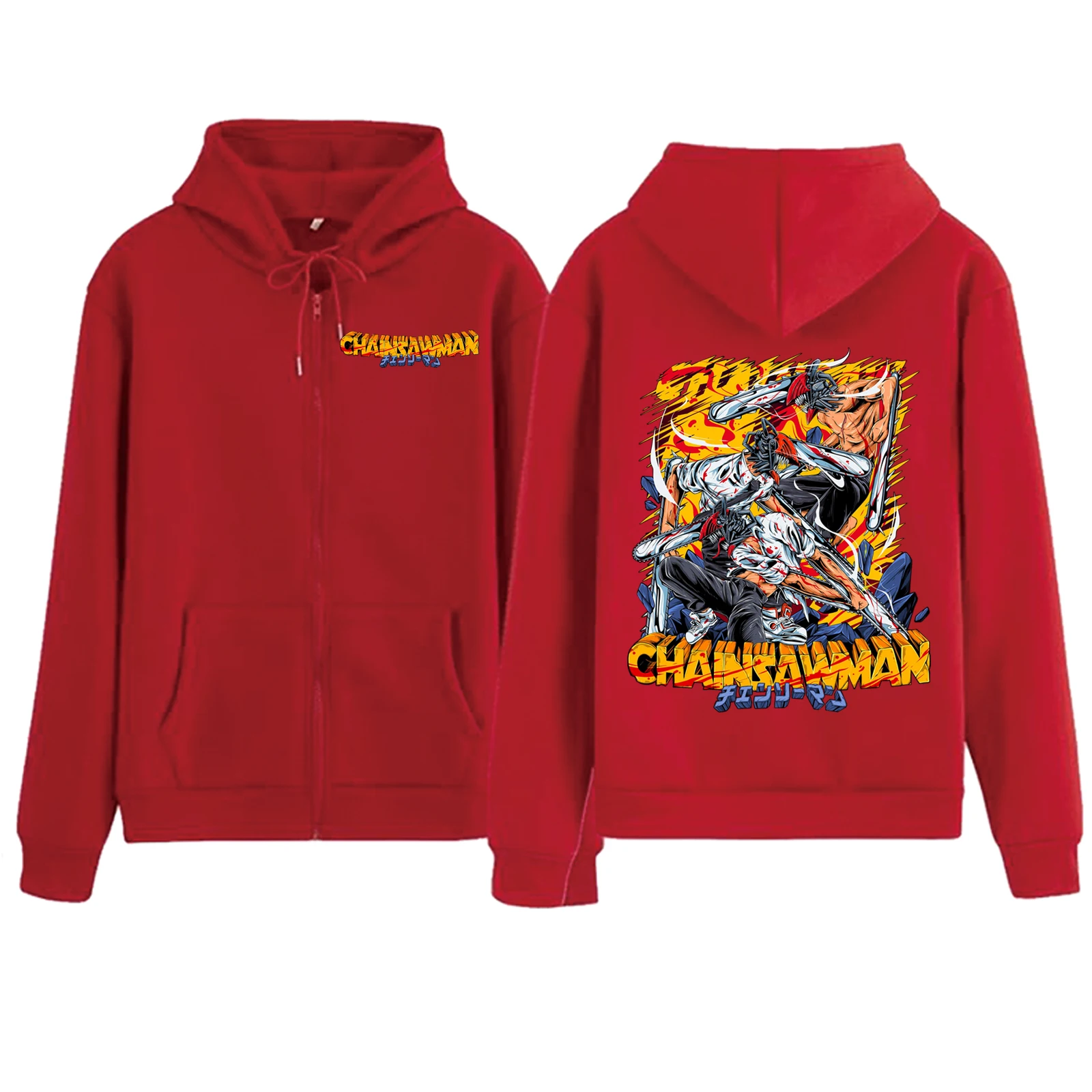 Chainsaw Man Power Zipper Hoodie - Image 3