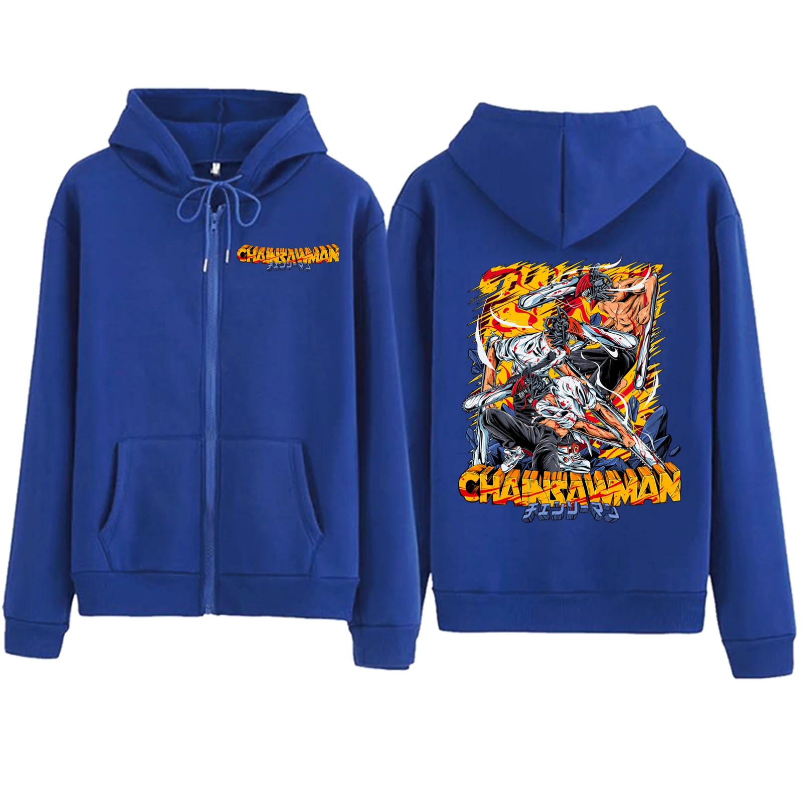 Chainsaw Man Power Zipper Hoodie - Image 4