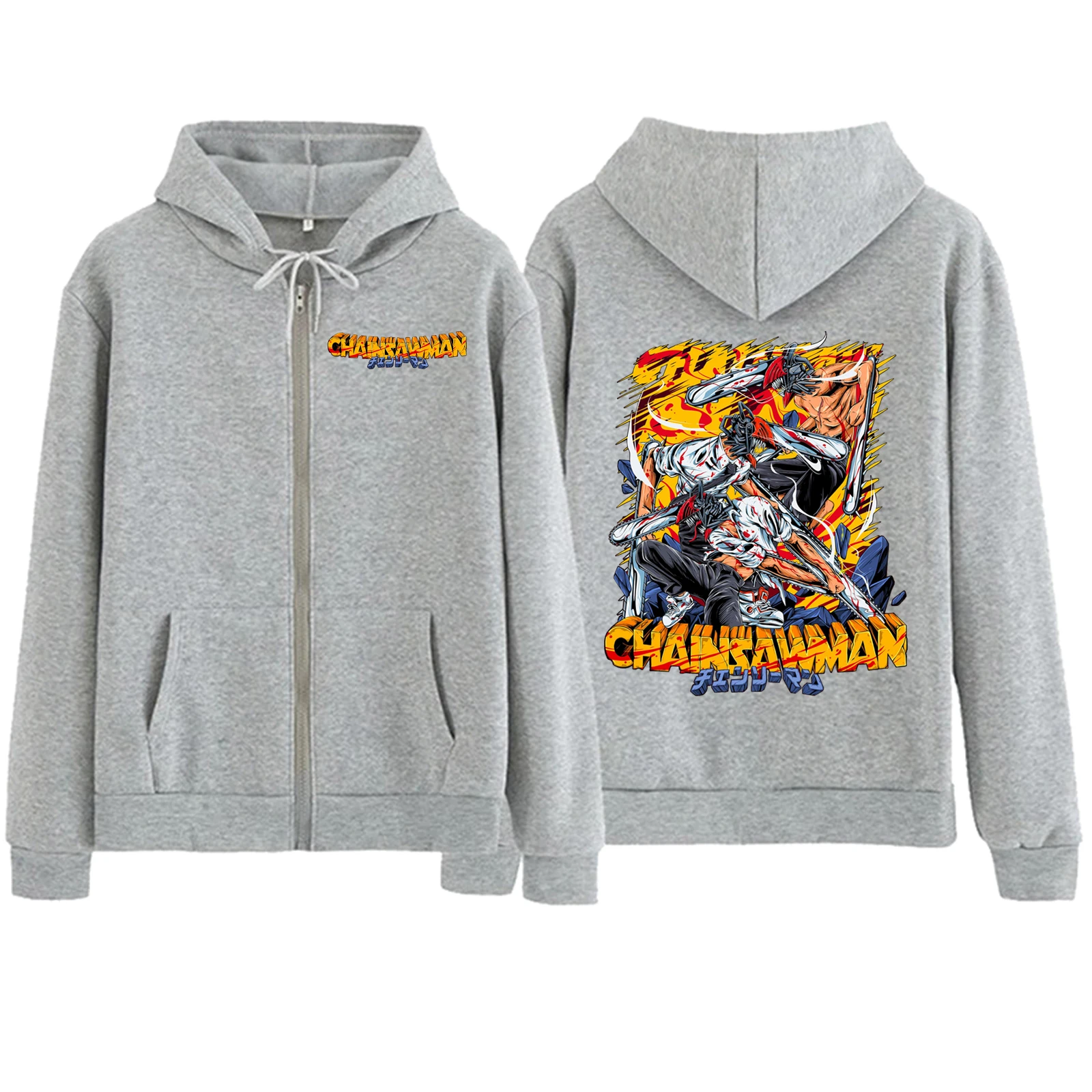 Chainsaw Man Power Zipper Hoodie - Image 5