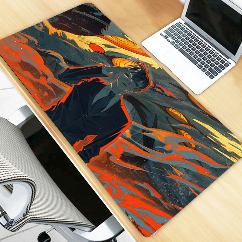 Mousepad Chainsaw Man Gaming Pad Rubber Mat Mouse Gamer Kawaii Anime Pc Mause Cabinet Keyboard Pads 2 - Chainsaw Man UK Shop