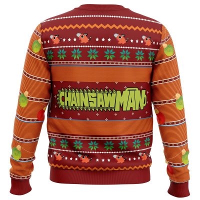 Pochita Sweater back - Chainsaw Man UK Shop