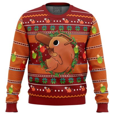 Pochita Sweater front - Chainsaw Man UK Shop