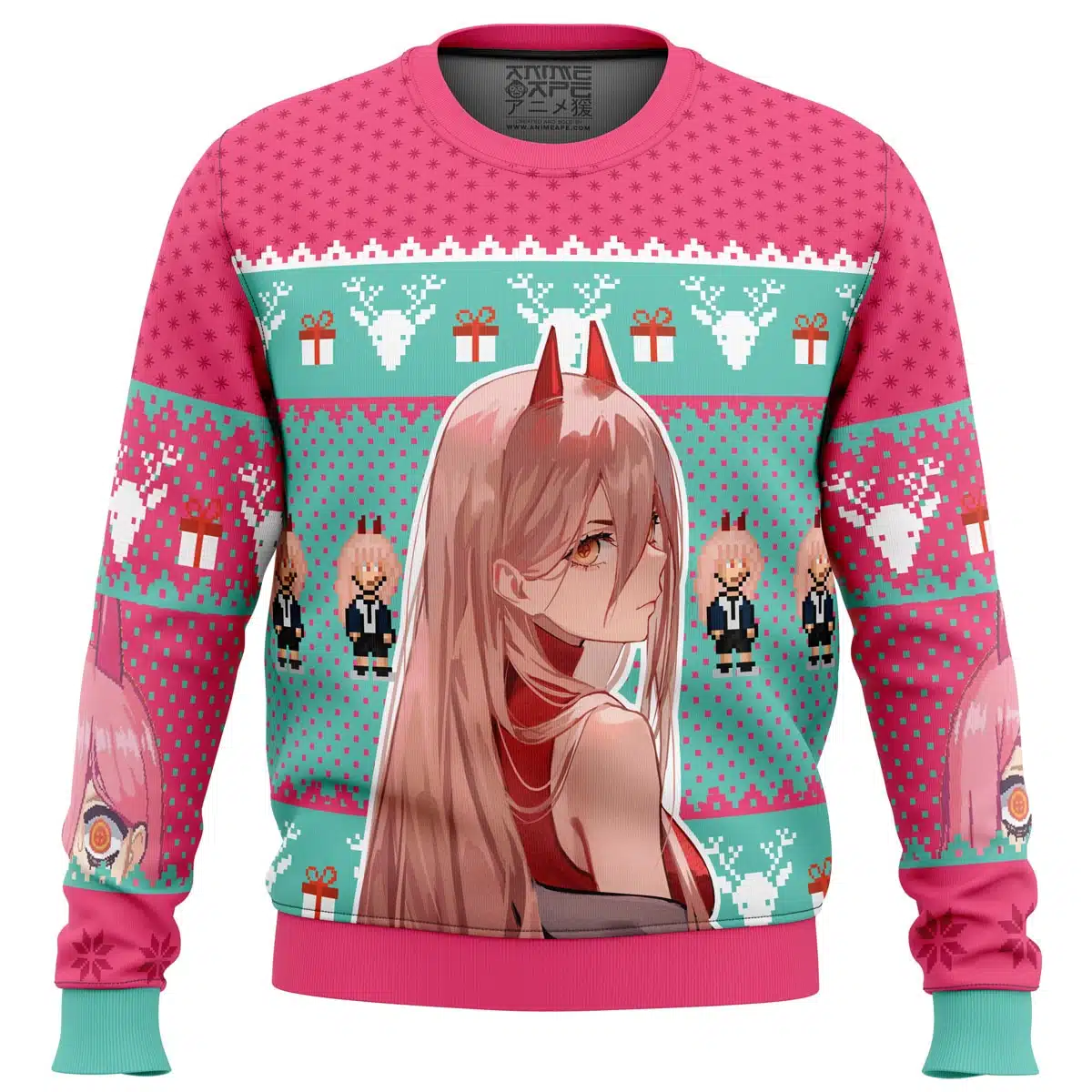Power Sweater front - Chainsaw Man UK Shop