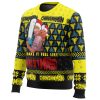 You Make It Fell Like Christmas Chainsaw Man men sweatshirt SIDE FRONT mockup - Chainsaw Man UK Shop