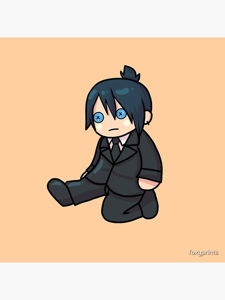 Chainsaw Man Aki Throw Pillow - Image 2