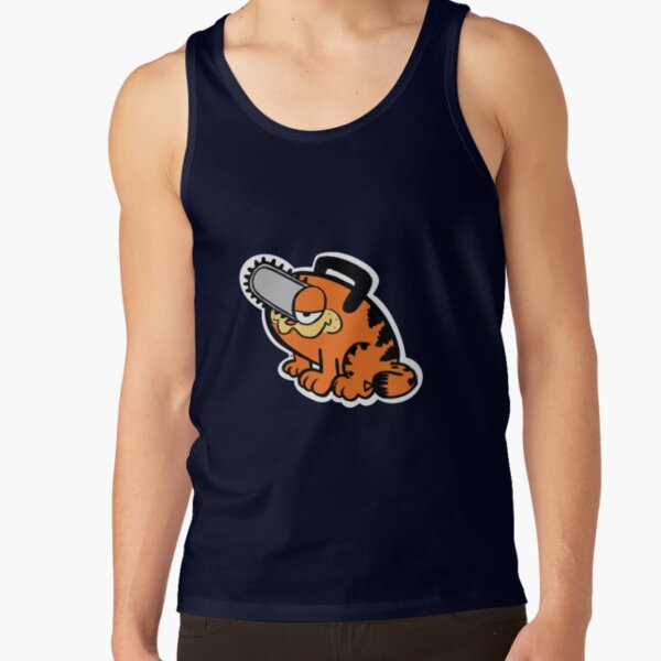 Monday Devil Chainsaw Cat Tank Top - Image 6