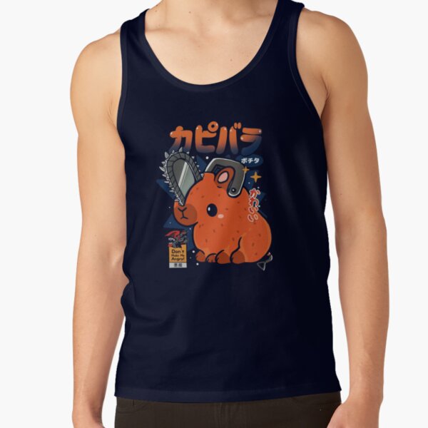 Capypochita Chainsaw Man Tank Top - Image 6