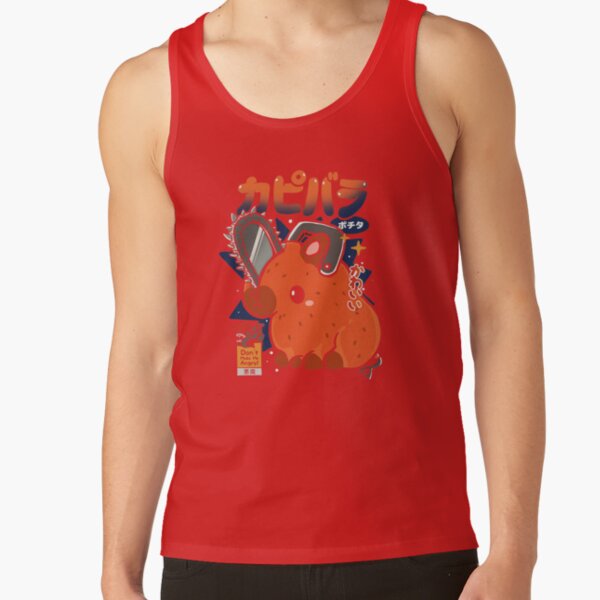 Capypochita Chainsaw Man Tank Top - Image 5