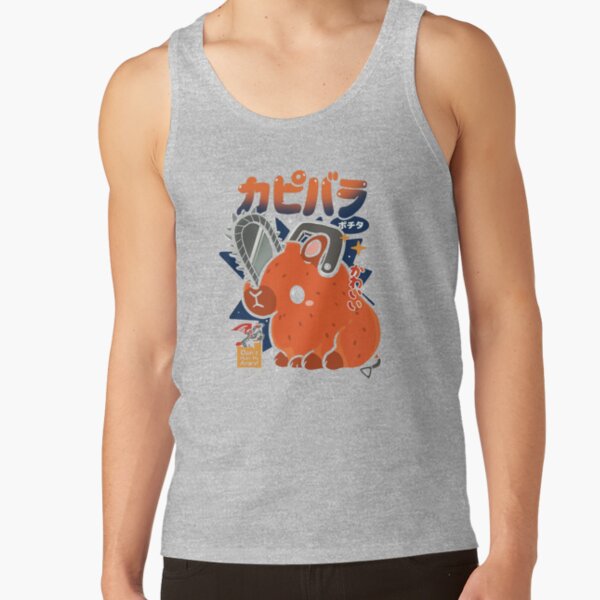 Capypochita Chainsaw Man Tank Top - Image 4