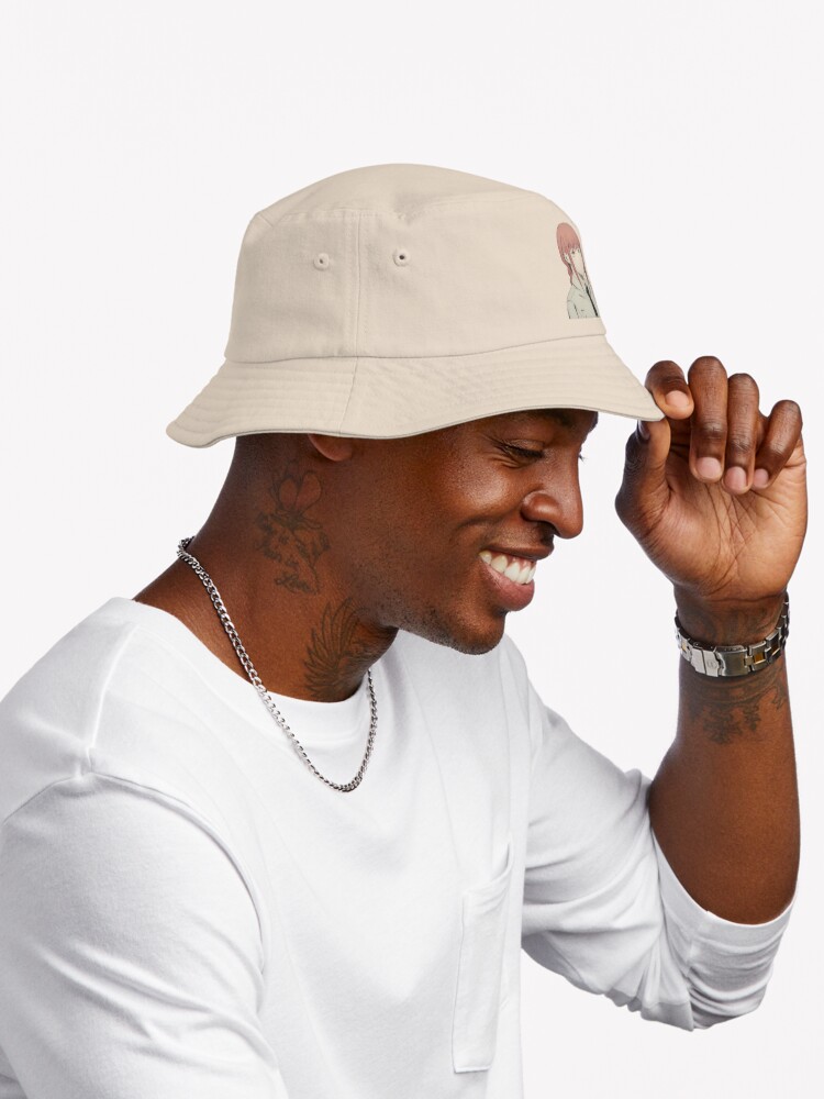 Makima Front Side Profile Chainsaw Man Bucket Hat - Image 3
