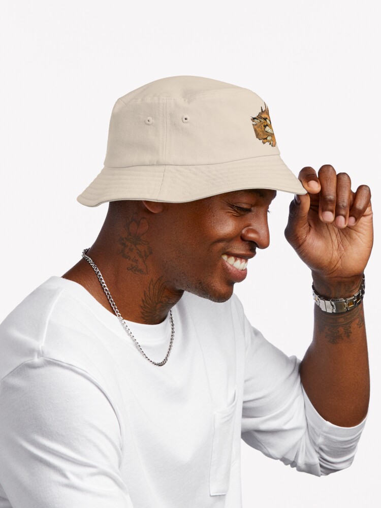Kon Fox Spirit Orange Bucket Hat - Image 3