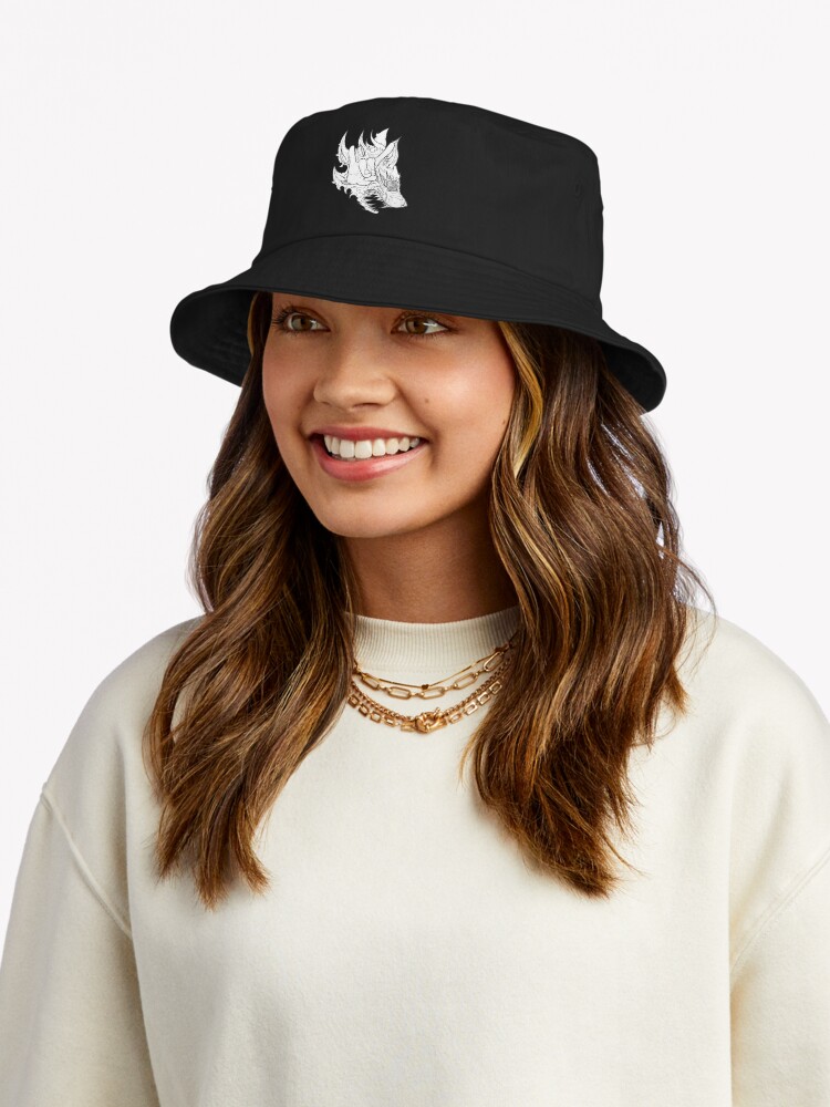 Hand Kon Fox Devil Sign Bucket Hat - Image 2