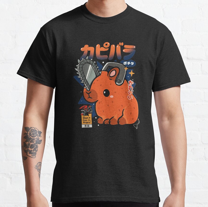 Capypochita Chainsaw Man T-shirt