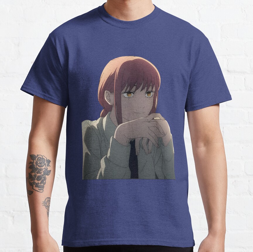 Makima Hands Folded Chainsaw Man T-shirt - Image 6