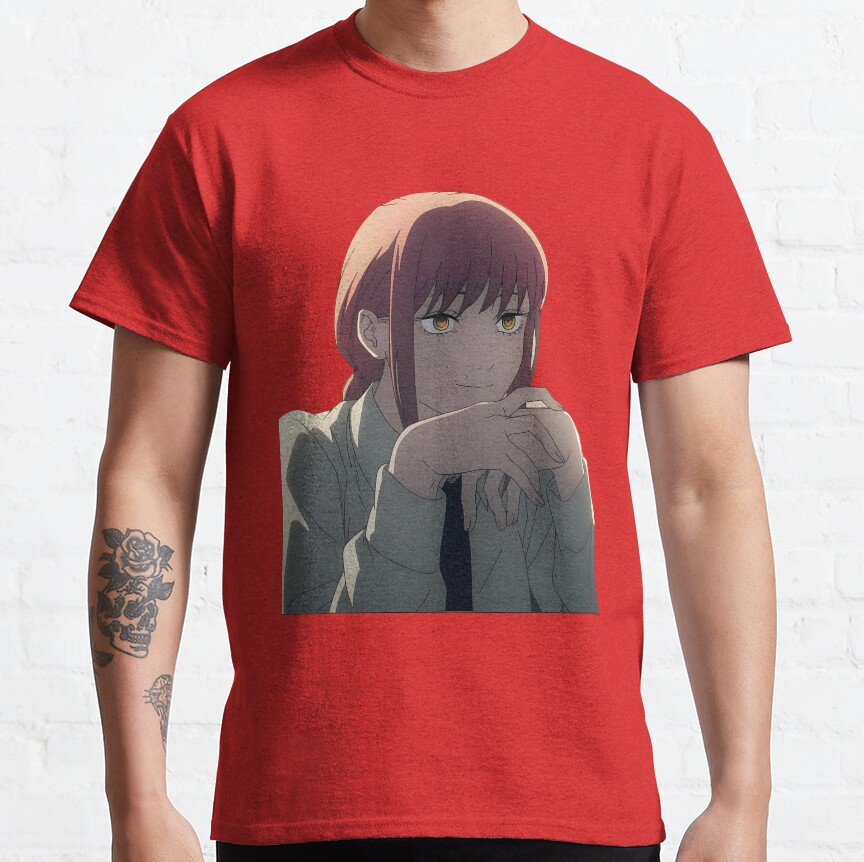 Makima Hands Folded Chainsaw Man T-shirt - Image 7
