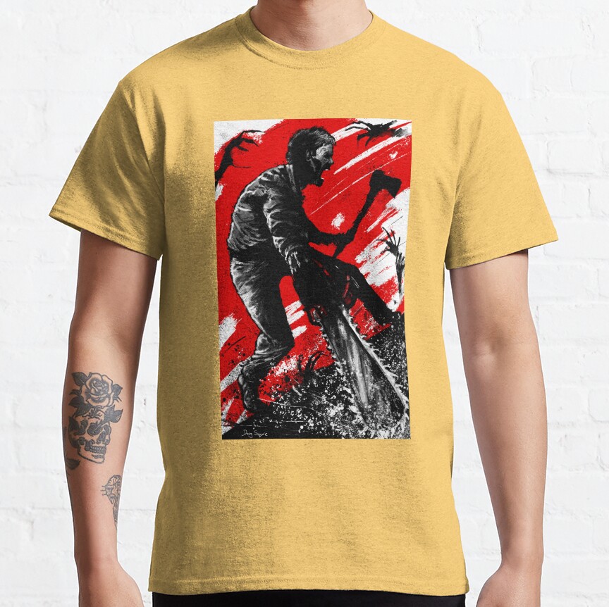 The Evil Dead Ash Attacks T-shirt - Image 7