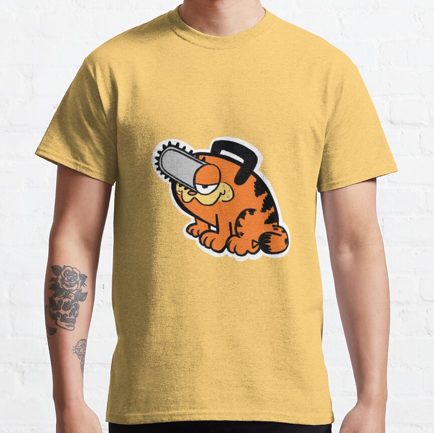 Monday Devil Chainsaw Cat T-shirt - Image 7