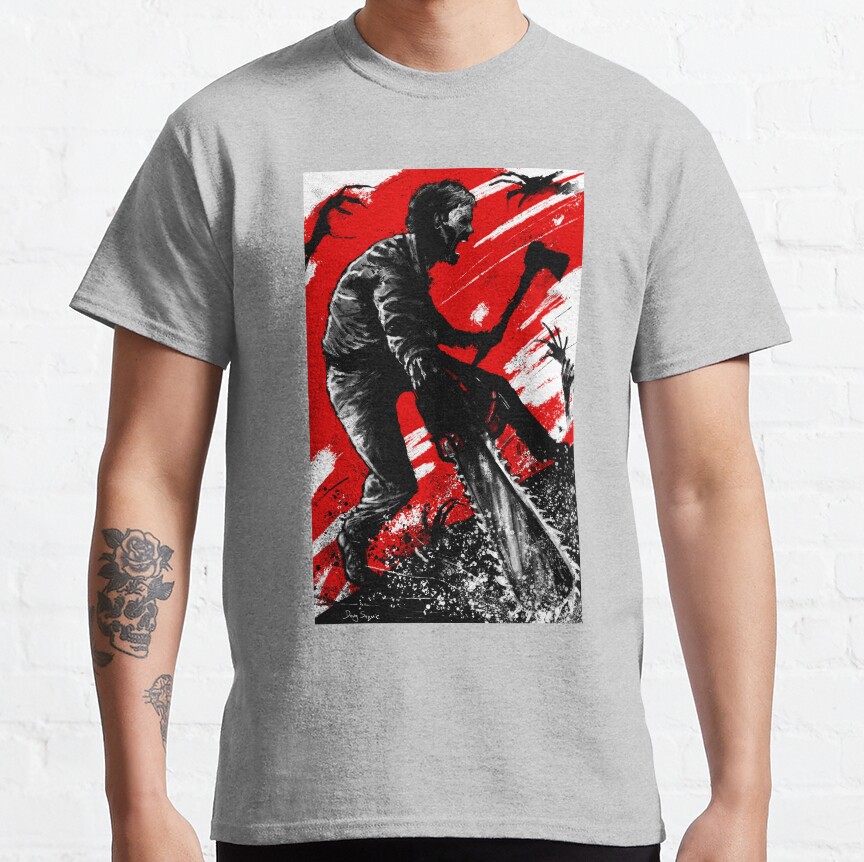 The Evil Dead Ash Attacks T-shirt - Image 4