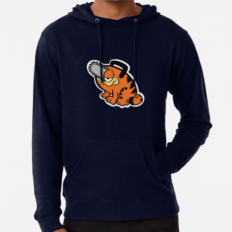 Monday Devil Chainsaw Cat Hoodie - Image 6