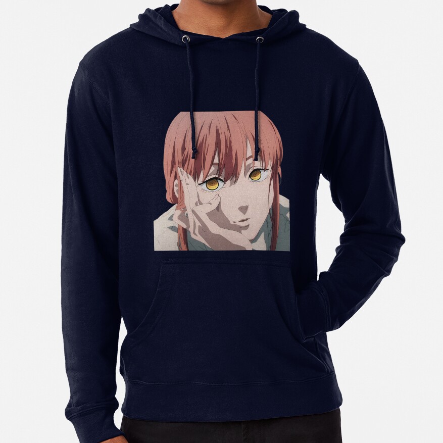 Makima In Thought Chainsaw Man Hoodie - Image 6