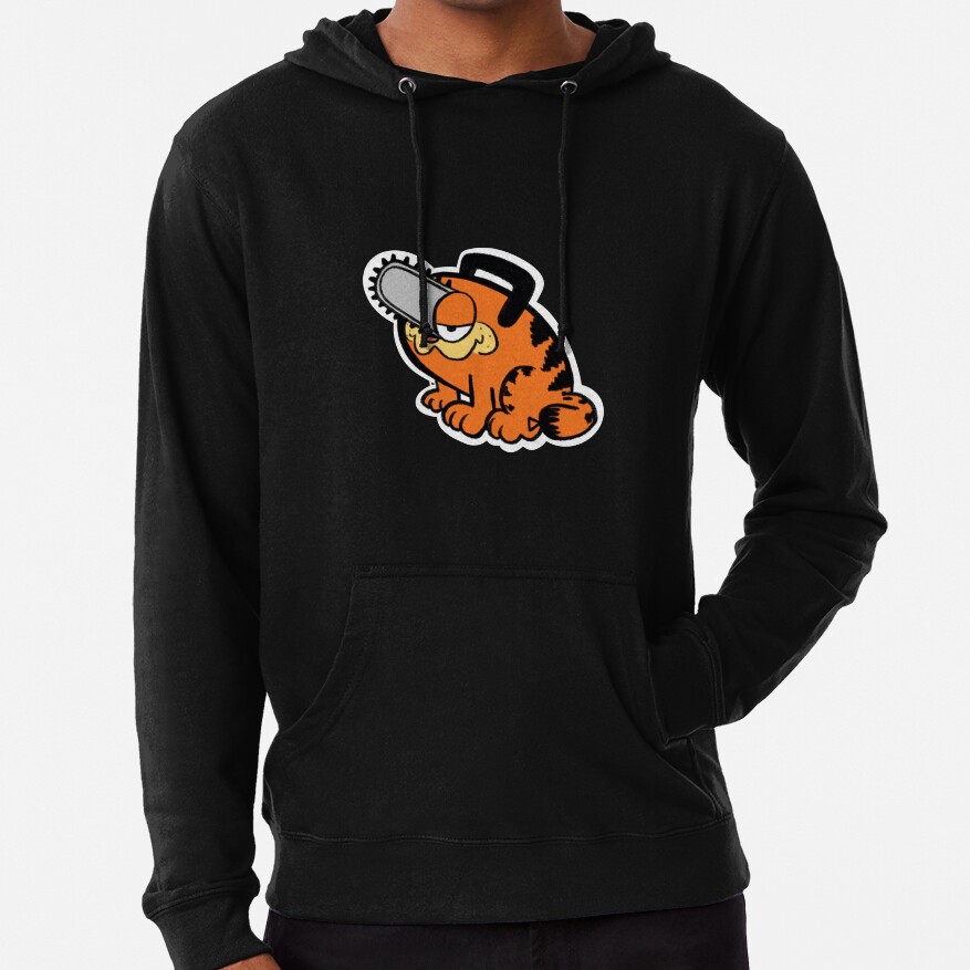 Monday Devil Chainsaw Cat Hoodie - Image 2