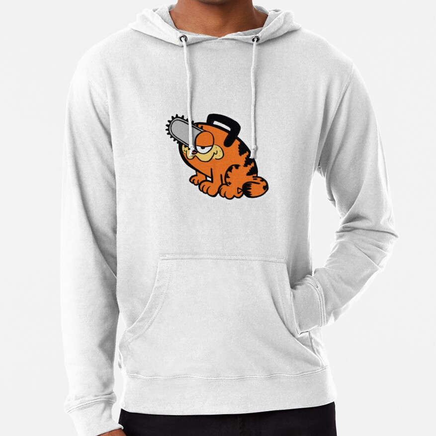Monday Devil Chainsaw Cat Hoodie