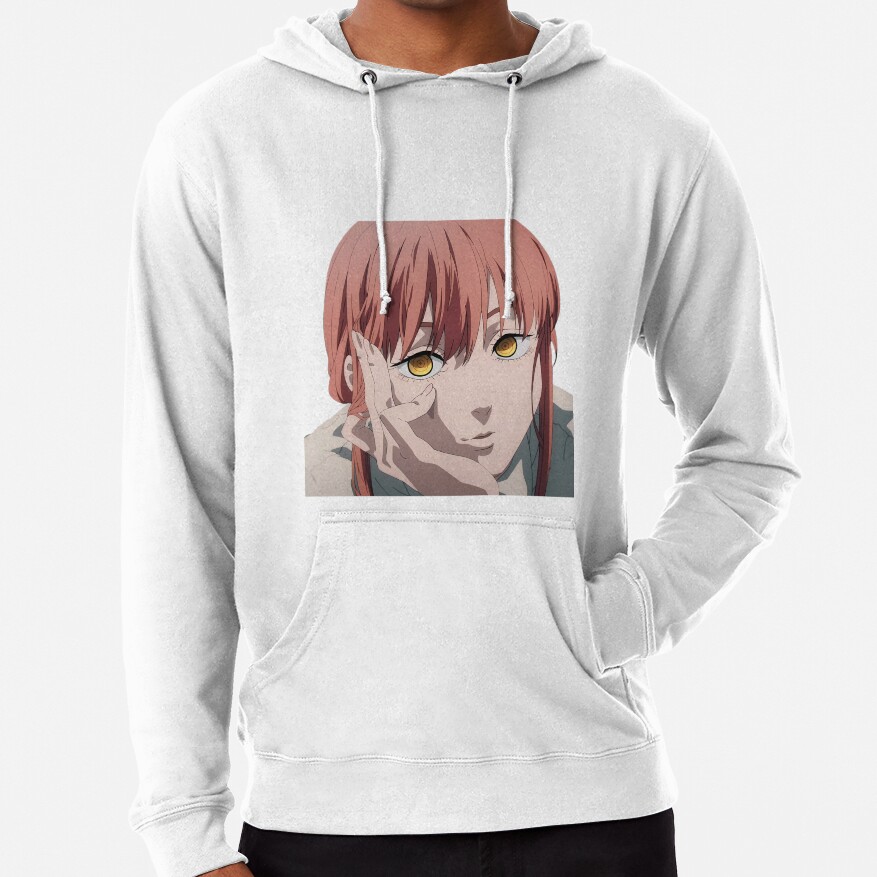 Makima In Thought Chainsaw Man Hoodie - Image 2