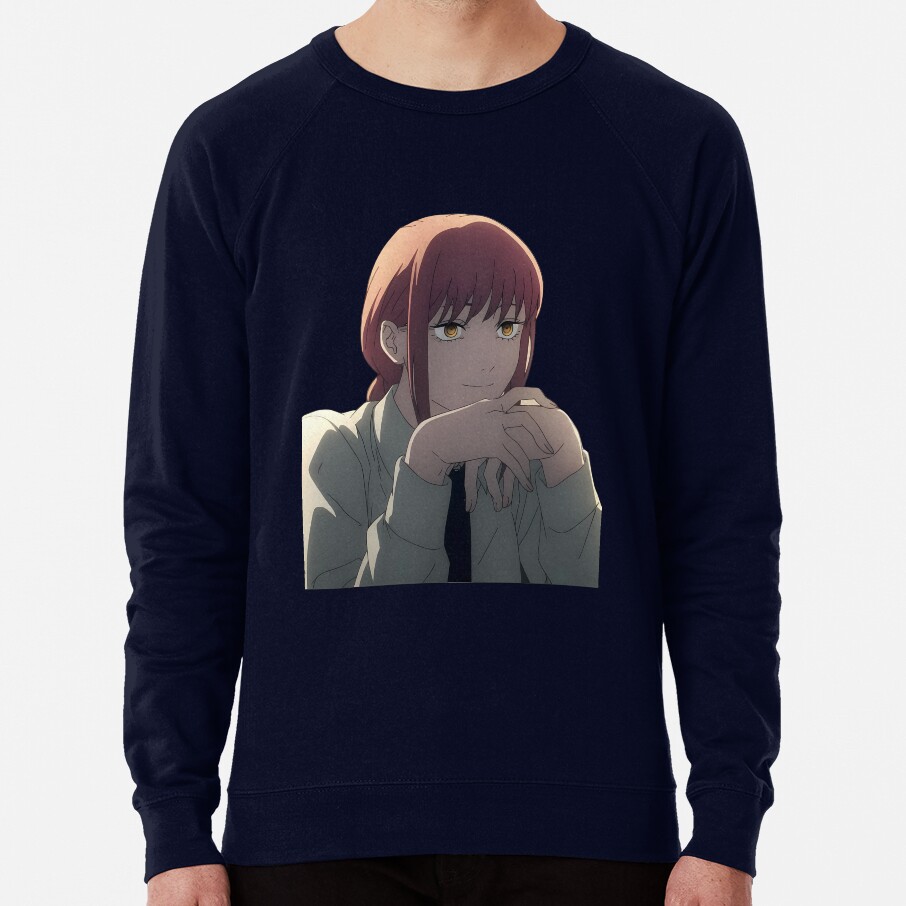 Makima Hands Folded Chainsaw Man Sweatshirt - Image 6