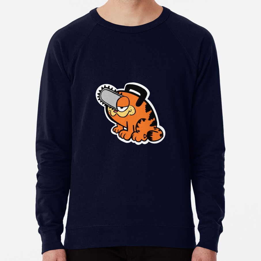 Monday Devil Chainsaw Cat Sweatshirt - Image 6