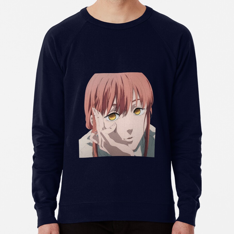 Makima In Thought Chainsaw Man Sweatshirt - Image 6