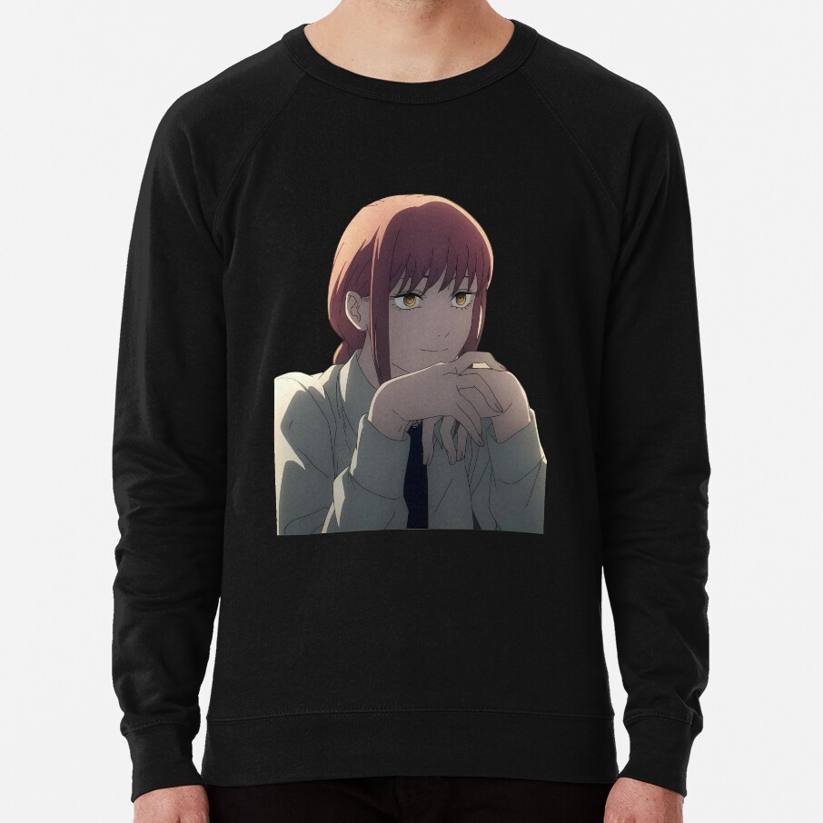 Makima Hands Folded Chainsaw Man Sweatshirt - Image 4