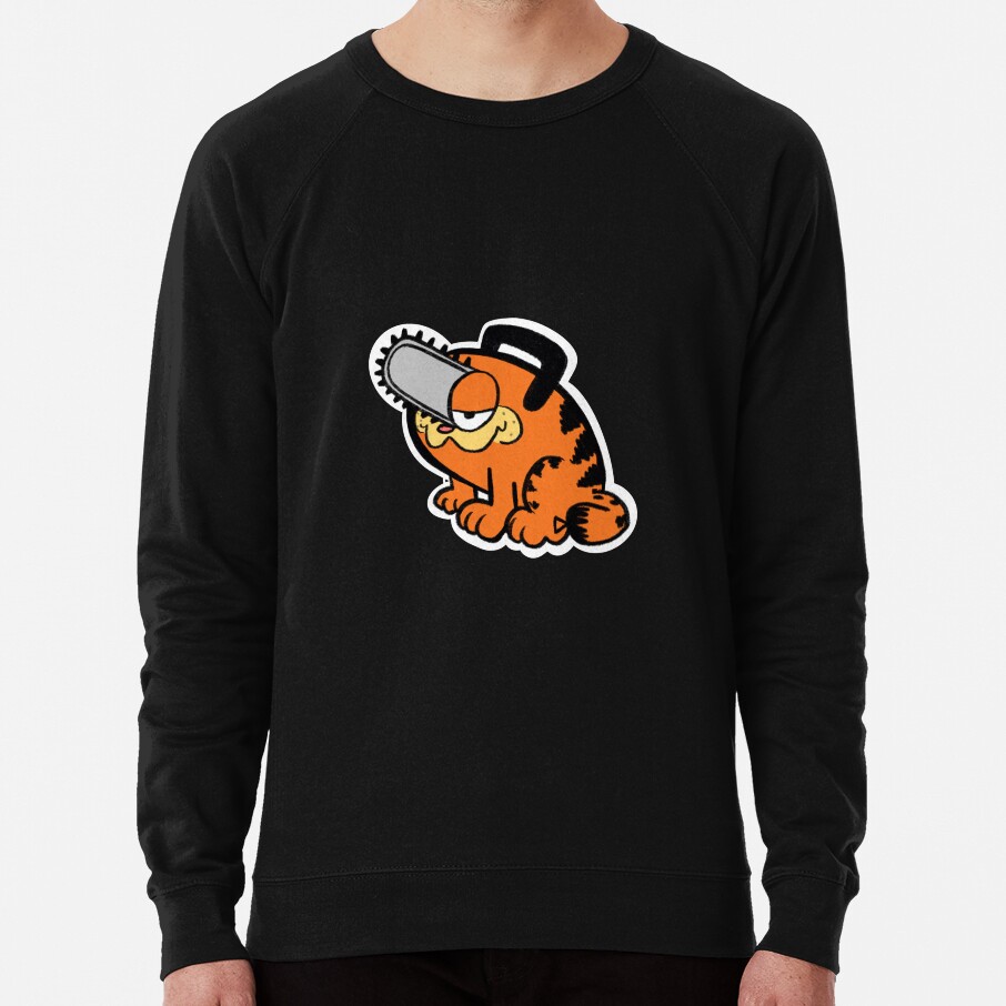 Monday Devil Chainsaw Cat Sweatshirt - Image 2