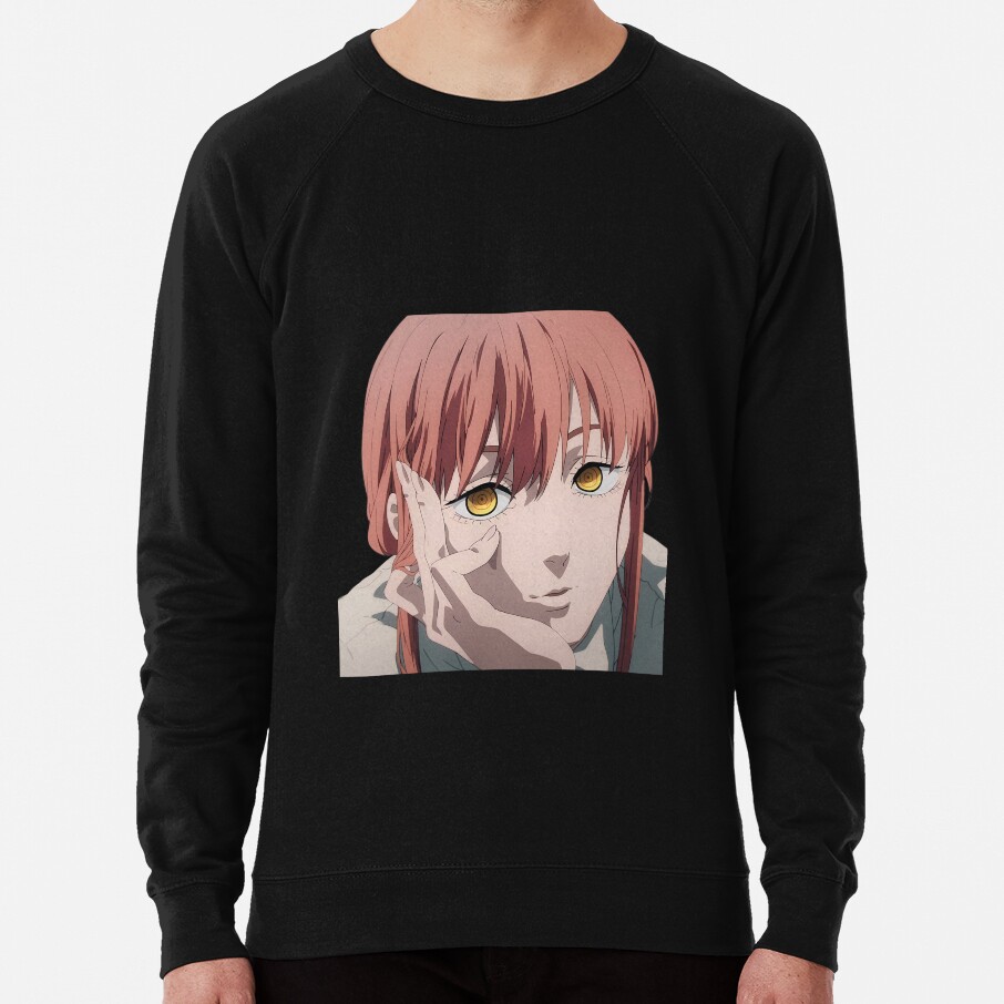 Makima In Thought Chainsaw Man Sweatshirt - Image 2