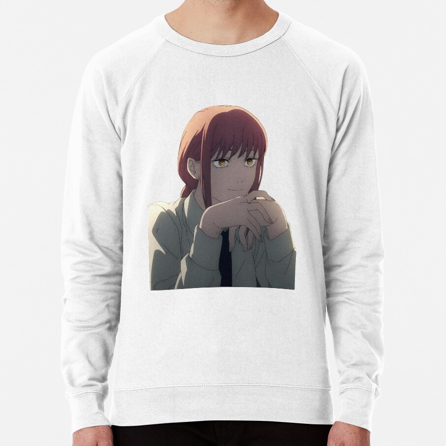 Makima Hands Folded Chainsaw Man Sweatshirt - Image 2
