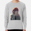 ssrcolightweight sweatshirtmensheather greyfrontsquare productx1000 bgf8f8f8 5 - Chainsaw Man UK Shop
