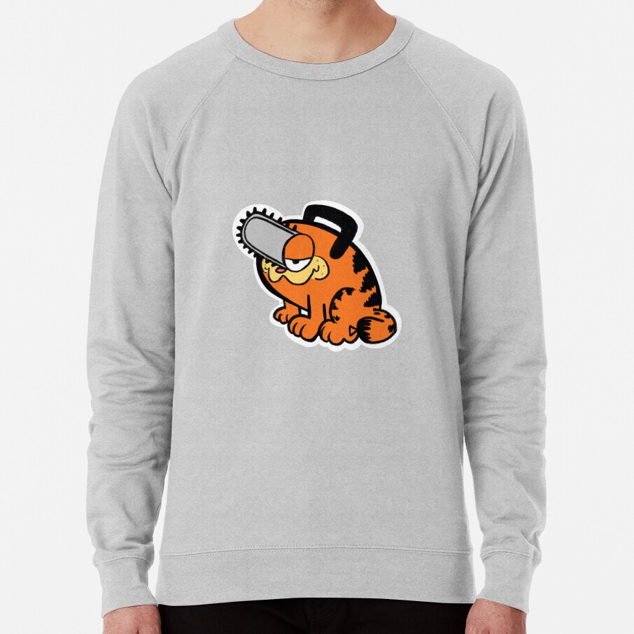 Monday Devil Chainsaw Cat Sweatshirt - Image 5
