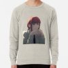 ssrcolightweight sweatshirtmensoatmeal heatherfrontsquare productx1000 bgf8f8f8 5 - Chainsaw Man UK Shop