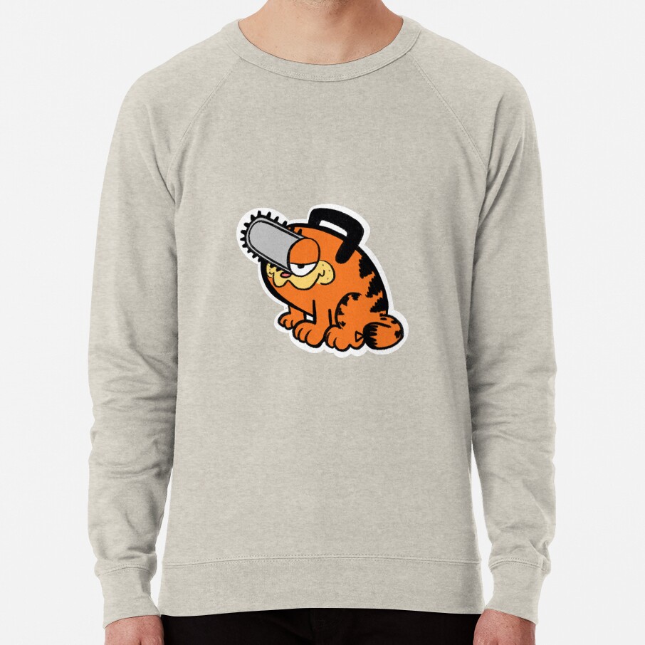 Monday Devil Chainsaw Cat Sweatshirt - Image 4