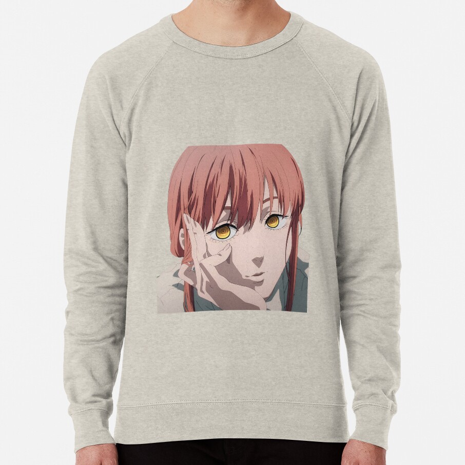 Makima In Thought Chainsaw Man Sweatshirt - Image 4