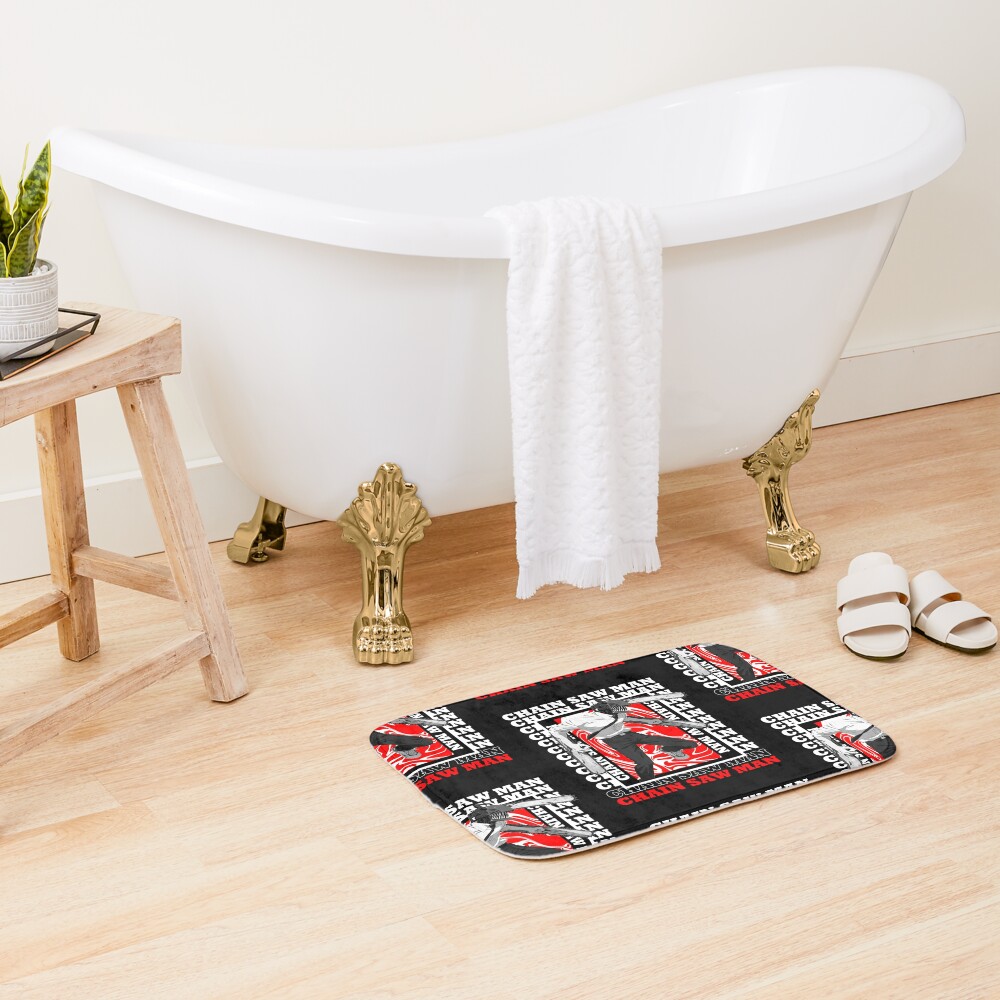 Chain Saw Man Anime Design Bath Mat - Image 2