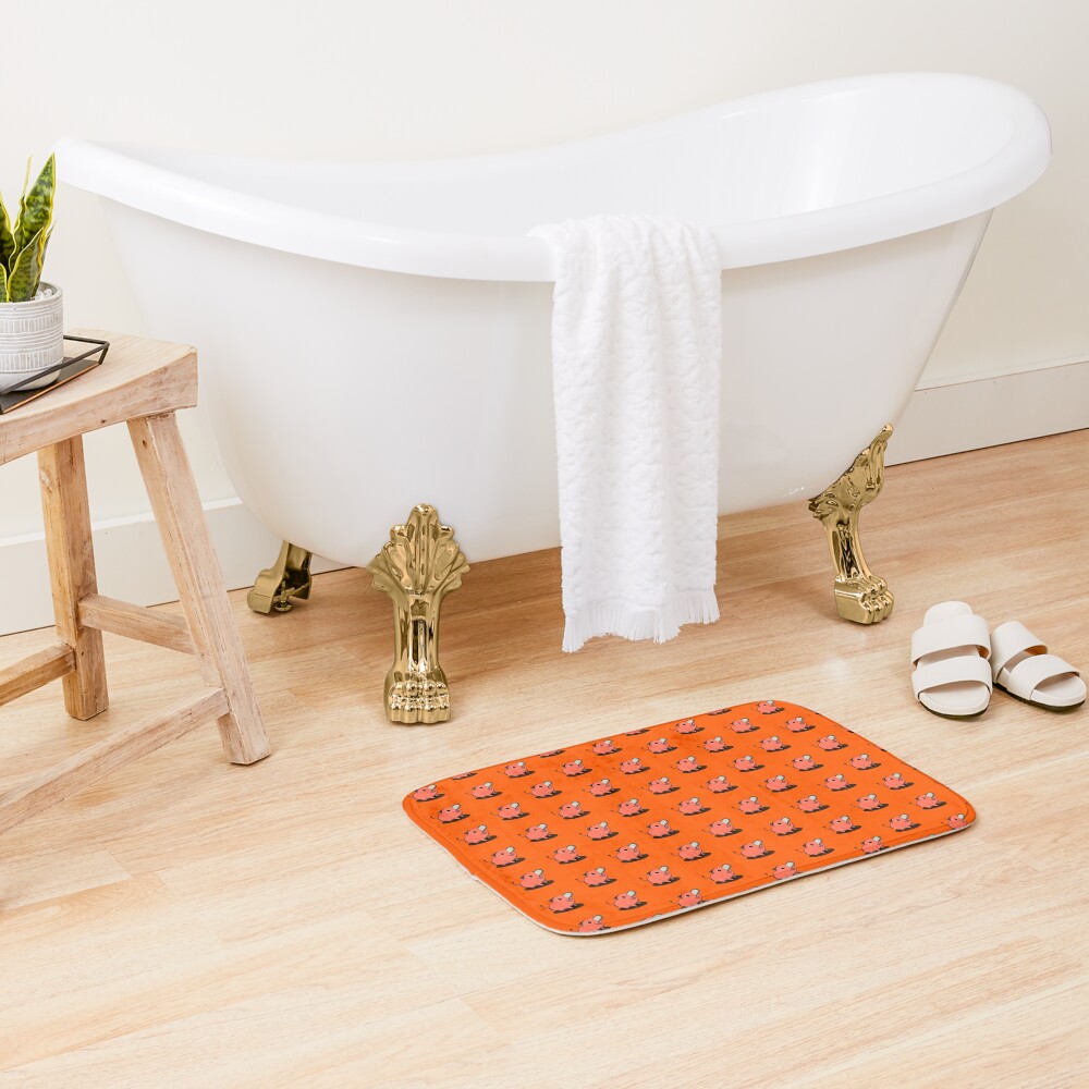 Minimalist Chainsawman Pochita Bath Mat - Image 2