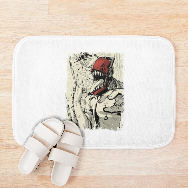 Chain Saw Man New Idea Bath Mat - Image 3