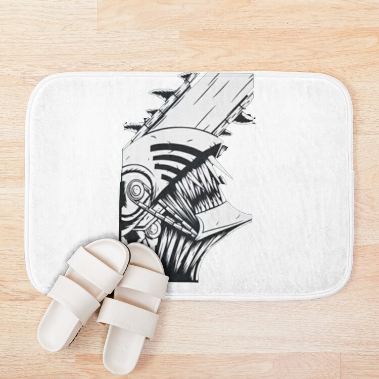 Chainsaw Hot Arrival Bath Mat - Image 3